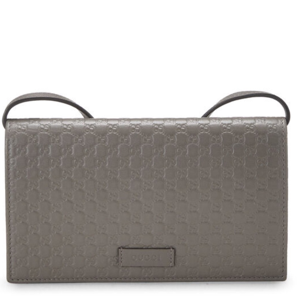 Grey Gucci wallet on chain Bag